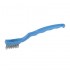 Brosse niche inox 180 mm fibres 0.15 mm 5 couleurs B1240 : Couleur:Bleu