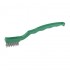 Brosse niche inox 180 mm fibres 0.15 mm 5 couleurs B1240 : Couleur:Vert