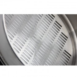 Tamis d'analyse inox  | Tamis pour céréales Ø 200 mm x Hauteur 50 mm trous oblongs | 0830081_1