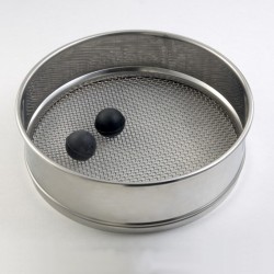 Tamis d'analyse inox | Boule de tamisage diamètre 20 et 35 mm | 61B200