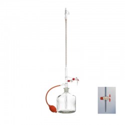 Burette de titration | Burette Classe A robinet Conique PTFE - 10 ml à 50 ml