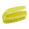 Brosse à ongles moyenne 100 mm fibres 0.6 mm  | 5 couleurs NA10 : Couleur:jaune