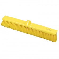 Brosse Collectivité GMS | Balai souple plat 500 mm fibres 0.6 mm 2 couleurs B1760 | B1760