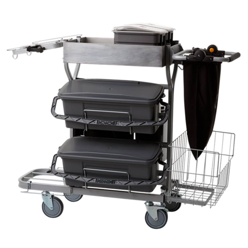 Nettoyage collectivité  | Vikan Chariot de nettoyage Compact Plus 40 cm 580311 | VIK-580311