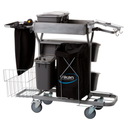 Nettoyage collectivité  | Vikan Chariot de nettoyage Compact Plus 60 cm 580319 | VIK-580319