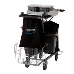 Nettoyage collectivité  | Vikan Chariot de nettoyage Compact Plus 60 cm 580319 | VIK-580319