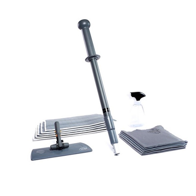 Nettoyage de vitre  | Vikan Kit avec support pour mop souple | VIK-549101