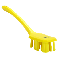 Brosse Alimentaire | Vikan Brosse UST à main dure long manche 395 mm 5 couleurs 4196 | VIK-41963_1