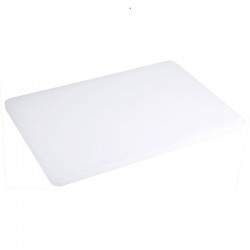 Couteau métal détectable | Planche à découper plastique PEHD 34 x 24 cm épaisseur 10 mm 7 couleurs | COT-1524350