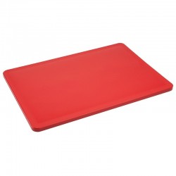 Couteau détectable | Planche à découper plastique PEHD 34 x 24 cm épaisseur 10 mm 7 couleurs | COT-1524350