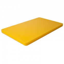 Couteau détectable | Planche à découper plastique PEHD 53 x 32 cm épaisseur 25 mm 7 couleurs | COT-1524530