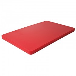 Couteau détectable | Planche à découper plastique PEHD 53 x 32 cm épaisseur 25 mm 7 couleurs | COT-1524530