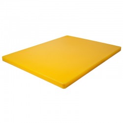 Couteau détectable | Planche à découper plastique PEHD 61 x 46 cm épaisseur 25 mm 6 couleurs | COT-1524610