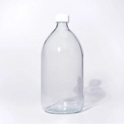 Pompe prélèvement de liquide | Flacon d'échantillonnage - Verre - diamètre 28mm - 100 - 500 - 1000 ml | IDE-20107_1