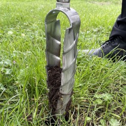 Prélèvement environnement | Canne de prélèvement de sol inox Tarière Edelman | 1621A-1000