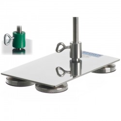Socle statif et Tige | Fixation inox pour tige sans filetage Bochem™ | BOC-5014