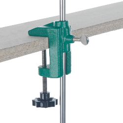 Socle statif et Tige | Fixation sur table en fonte pour tige Bochem™ 5260 | BOC-5260