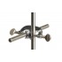 Noix de serrage inox double angle 90° et 180° pour tige de 16 mm de diamètre Bochem : Filetage noix de serrage:8, Diamètre:16.5 mm, Matière:Inox 304L, Type:T 2