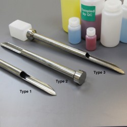 Prélèvement de poudre | Échantillonneur de sac à poudre 3 modèles ø 25 mm inox 316L | SAM-1320A-01_1