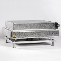 Plaque chauffante et bain de sable | Plaque chauffante de précision en titane PZ28-3TD 600°C avec contrôleur de température G...