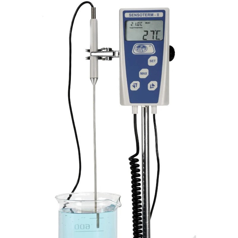 Thermomètre | Thermomètre de laboratoire numérique Sensoterm ll 1001009 J.P Selecta® | 1001009