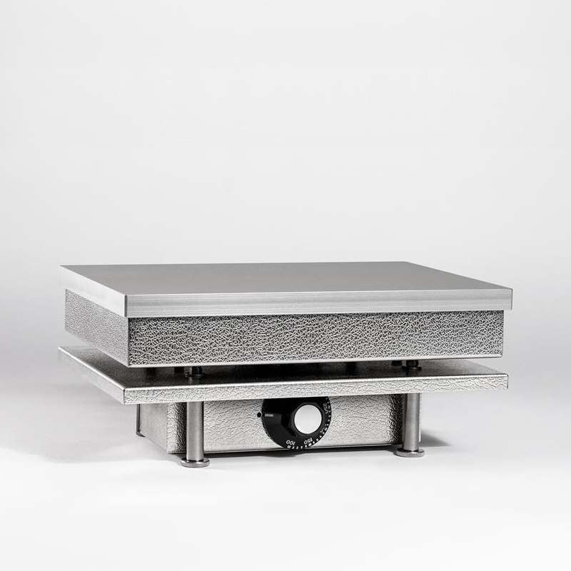 Plaque chauffante | Plaque chauffante de précision PZ-1ET 110°C sans régulateur Gestigkeit Harry™ | GES-PZ28-1ET