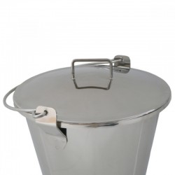 Seau Inox | Couvercle pour seau Inox 316L | SAM-A586-10L