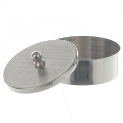 Plateau de laboratoire | Cristallisoir nickel avec couvercle capsule d'évaporation Bochem 4 modèles | BOC-8060_1