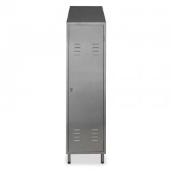 Armoire inox | Armoire inox range-balais et raclettes 1 porte 500 x 500 x 1800 / 2160 mm | X-2013-441_1