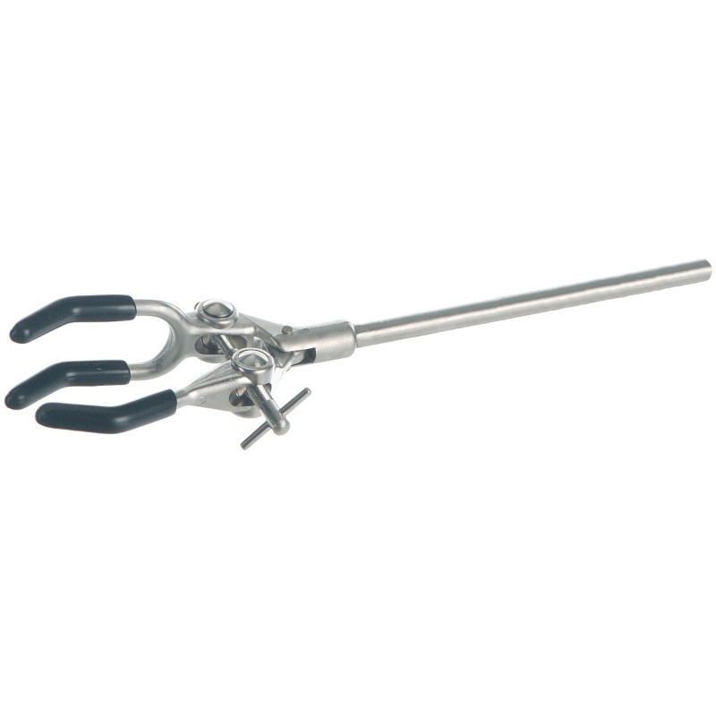 Pince pour statif | Pince pour statif Ø 70 mm 3 doigts Aluminium | BOC-5562 Pince pour statif | Pince pour statif Ø 70 mm 3 doigts Aluminium | BOC-5562