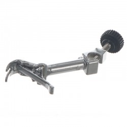 Pince pour statif | Pince pour burette et thermomètre métal chromé avec noix de serrage