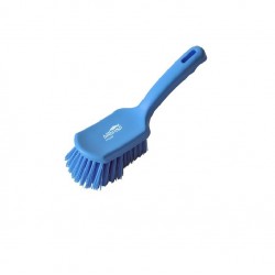 Brosse souple manche court 250 mm fibres 0.3 mm | 5 couleurs D5