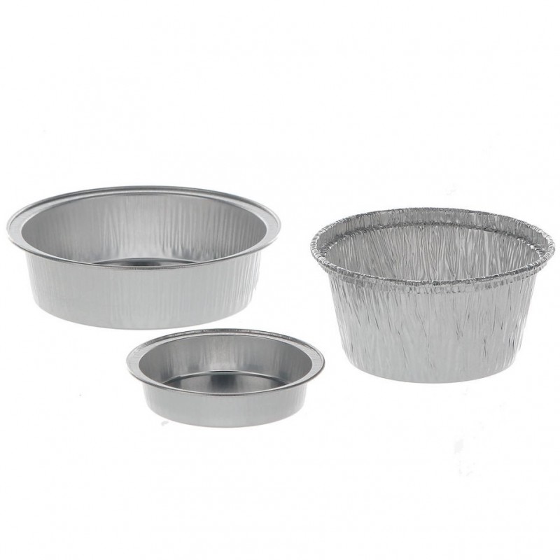 Usage unique | Coupelles à usage unique aluminium 100 pièces | BOC-11610 Usage unique | Coupelles à usage unique aluminium 100 pièces | BOC-11610