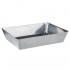Cuvette inox : Hauteur:50 mm, Largeur:B-175 mm / b-140 mm, Longueur:A-225 mm / a-190 mm