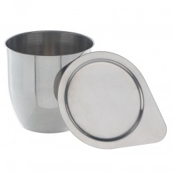 Creuset de laboratoire | Creuset nickel épaisseur 0.5 mm de 5 à 270 ml Bochem | BOC-8100_1