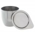 Creuset nickel épaisseur 0.5 mm de 5 à 270 ml Bochem : Volume:5 ml, Diamètre:20 mm, Hauteur:25 mm, Références couvercles:BOC-8180