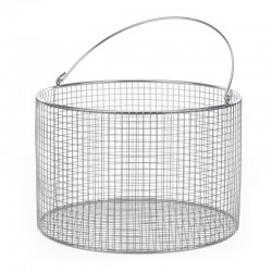 Panier à instruments  | Panier rond inox avec anse - 8 modèles - Bochem™ | BOC-10050_1