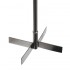 Pale d'agitation à hélice en inox avec tige - Bochem™ : Diamètre:8 mm, Diamètre hélice:50 mm, Longueur:300 mm