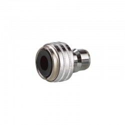 Raccord rapide laiton NITO | Adaptateur NITO 5361GA3 laiton chromé 1/2" x 1/2" et 3/4" femelle | NIT-5361GA3