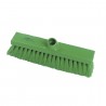 Balai brosse dur plat 280 mm fibres 0.6 mm 5 couleurs B1733 : Couleur:Vert
