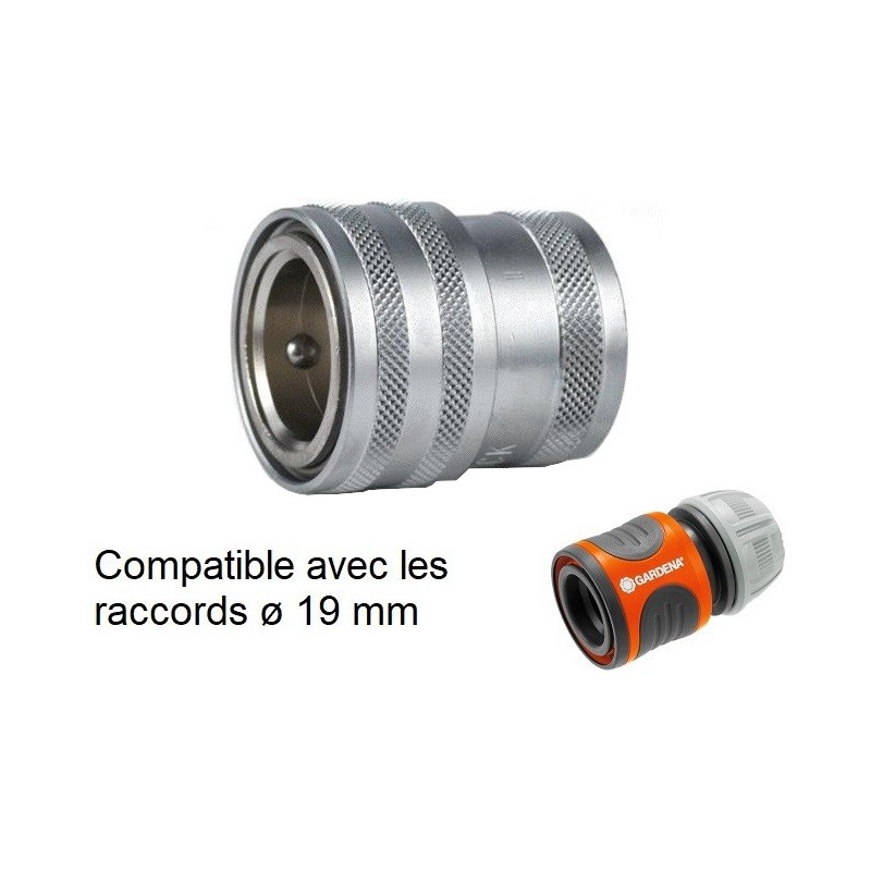 Raccord rapide d'arrosage laiton | Raccord rapide arrossage laiton chromé NITO 69500A3 laiton chromé 3/4" BPS femelle | AK69... Raccord rapide d'arrosage laiton | Raccord rapide arrossage laiton chromé NITO 69500A3 laiton chromé 3/4" BPS femelle | AK69...