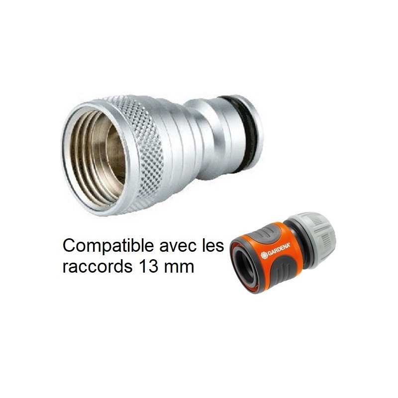 Raccord rapide d'arrosage laiton | Adaptateur rapide laiton chromé NITO 59610A3 1/2" x 1/2" BPS femelle | AK59610A3 Raccord rapide d'arrosage laiton | Adaptateur rapide laiton chromé NITO 59610A3 1/2" x 1/2" BPS femelle | AK59610A3