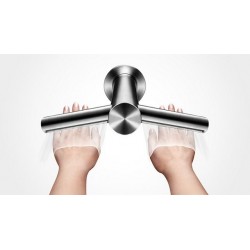 Lave-mains collectif | Lave mains collectif inox avec cellule de detection et séche-mains DYSON | BRO-51002SA-006