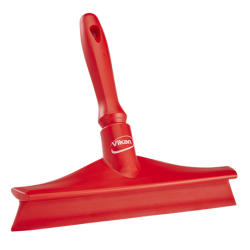 Raclette et support tampon | Vikan Raclette de table monolame ultra hygiénique avec mini manche 245 mm 8 couleurs 7125 | VIK-...