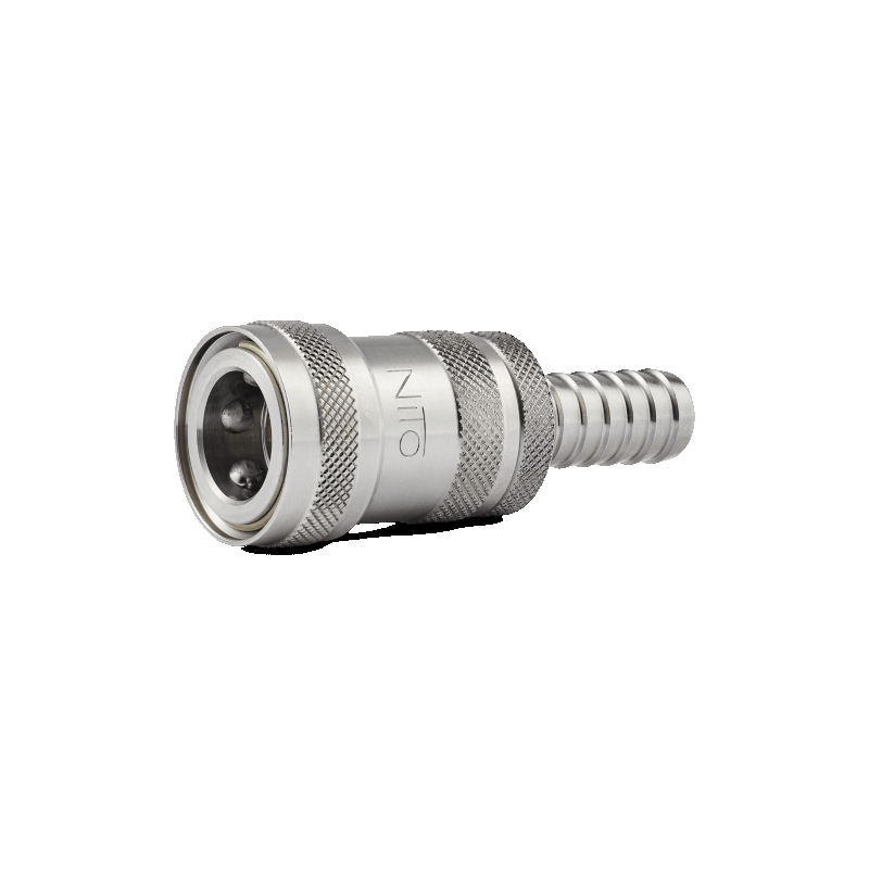 Raccord rapide inox NITO | Raccord rapide inox - NITO 5453SA3 - avec stop 1/2" BPS x embout 1/2" | NIT-5453SA3