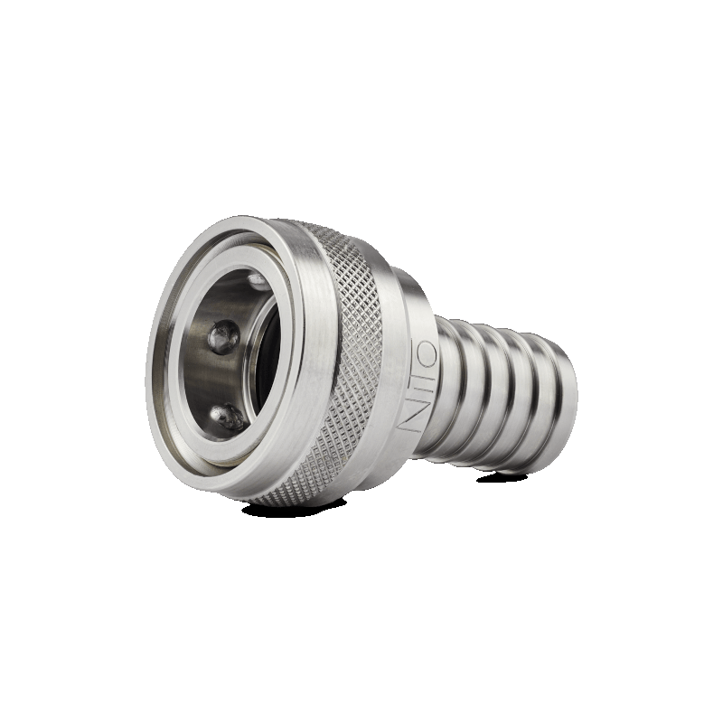 Raccord rapide inox NITO | Raccord rapide inox NITO 6450SA3 3/4" x embout 3/4" | NIT-6450SA3