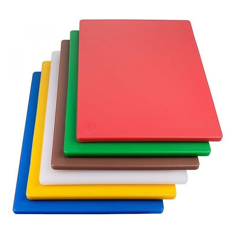 Couteau métal détectable | Planche à découper plastique PEHD 61 x 46 cm épaisseur 25 mm 6 couleurs | COT-1524610 Couteau métal détectable | Planche à découper plastique PEHD 61 x 46 cm épaisseur 25 mm 6 couleurs | COT-1524610