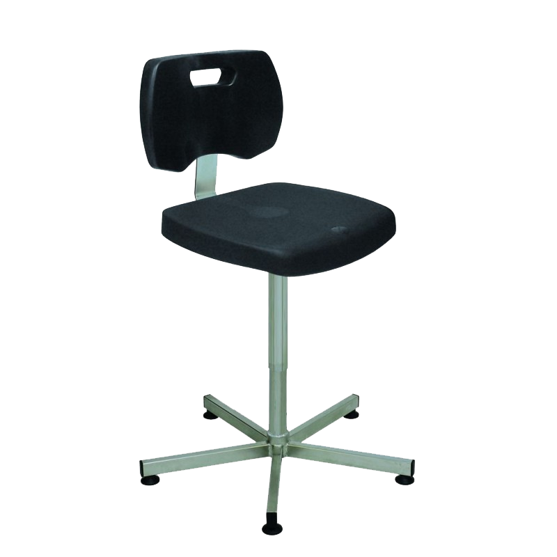 Siège Inox | Chaise Inox 316L assise et dossier polyuréthane Kango 750 mm | KAN-0005