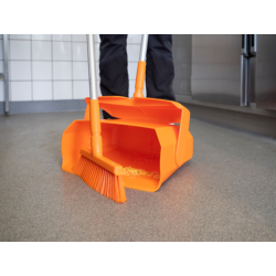 Pelle alimentaire | Vikan Ensemble balai et pelle 350 mm 8 couleurs 5665 | VIK-56653