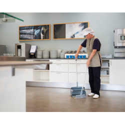 Pelle alimentaire | Vikan Ensemble balai et pelle 350 mm 8 couleurs 5665 | VIK-56653